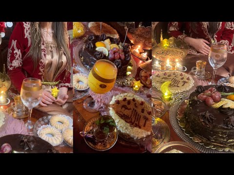 فلوق الإحتفال بالمولد النبوي الشريف السهرة مع العائلة باللباس التقليدي