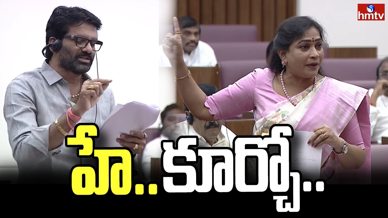 హే కూర్చో.. కూర్చోండి సార్..! | Vangalapudi anitha Mass Counter To YCP | hmtv