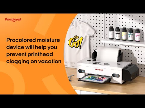 Procolored moisture device will help you prevent printhead clogging on vacation