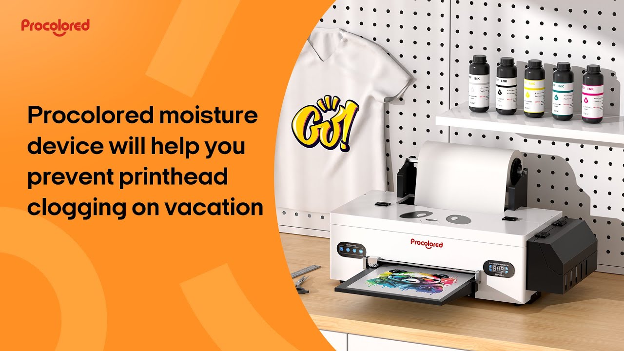 Procolored moisture device will help you prevent printhead clogging on vacation