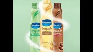 Is It Worth It? - Vaseline Spray and Go Lotion (Review)