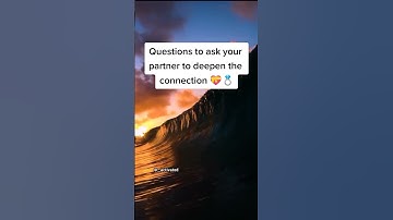 Episode 1 : Questions to ask your partner to deepen the connection 💝💍#shorts #relationship