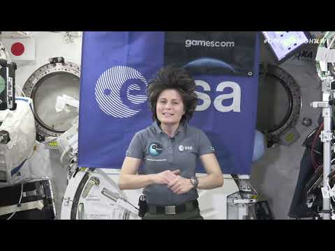 ESA Astronaut Samantha Cristoforetti Delivers a Message from Space | gamescom ONL 2022