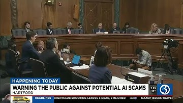 Sen. Blumenthal, legislators warn about AI scams, 