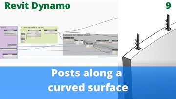 Revit dynamo - Model railing posts - example 9