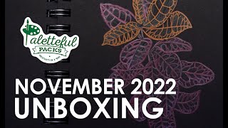 November 2022 Premier Paletteful Packs Unboxing &amp; Demo!