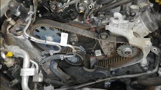 VW Passat B8 2017 2.0TDi 110kw timing belt and electric water pump repleacement #DFGA#DBGA#DSRA#DSRB