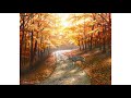 How to Paint Autumn Trees | Acrylic Painting