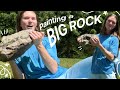 The biggest rock ive ever painted