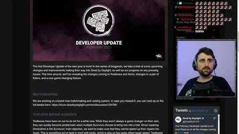 My reactions to the dev update (Toolboxes, Killer changes & more)| Dead by Daylight