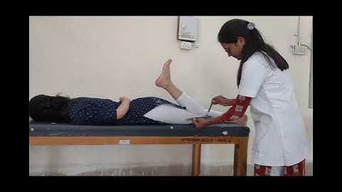 Goniometrie voor de onderste ledematen