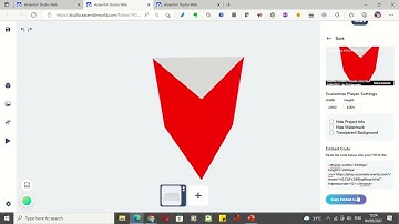 TUTORIAL 3D/AR ASSEMBLR EDU JARING-JARING PRISMA SEGITIGA POLA 1 #4: PUBLISHING