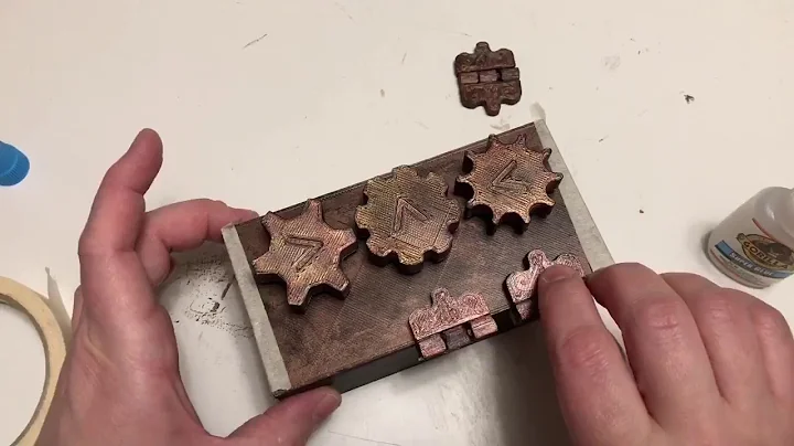 3D printed puzzle box assembly
