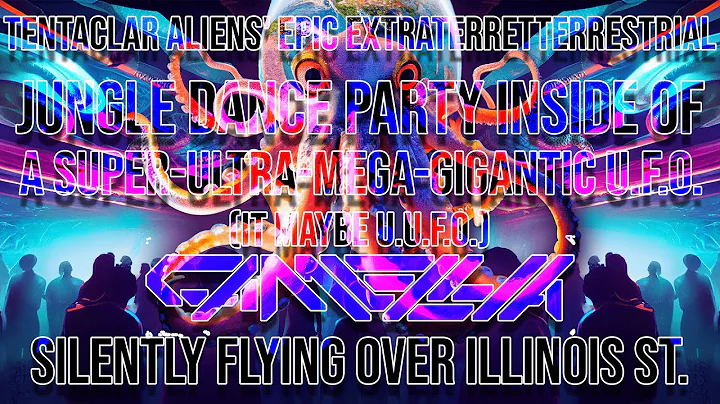 Tentaclar Aliens' Epic Extraterretterrestrial Jungle Dance Party | AI ANIMATED MUSIC VIDEO |