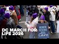 LIVE March For Life 2026 In Washington D C 