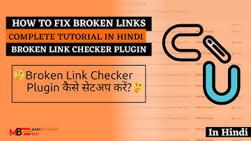How to Fix Broken Links on WordPress website | How to Fix Broken Links using the Broken Link checker
