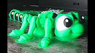3D Print Timelapse - Bambu Lab P1S - Flexi Factory Dragonfly in 5 seconds!