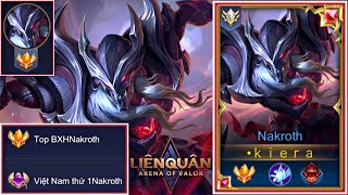 Hành trình lấy top1 nakroth cực hấp dẫn