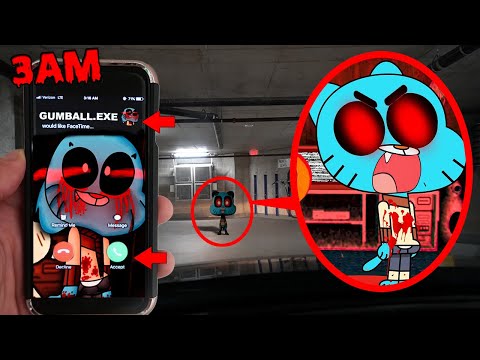 CALLING GUMBALL.EXE ON FACETIME AT 3AM! | GUMBALL.EXE CAME AFTER ME AT 3AM (GONE WRONG)