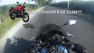 GANTI VIXION R KE R15M?? EMANG ADA BEDANYA?? // DAILY MOTOVLOG #53