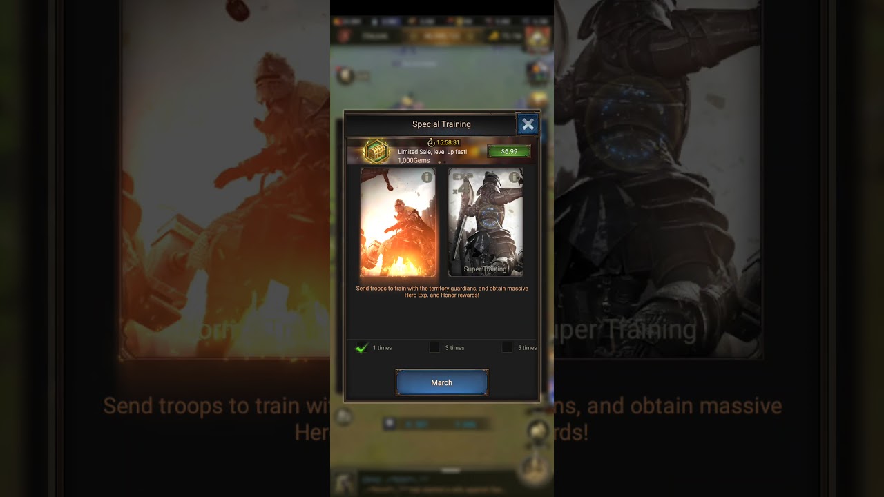 Reign of Chaos - Special Training for more Honor