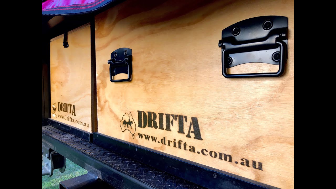 Drifta Drawers & camp kitchen hints and tips. YouTube