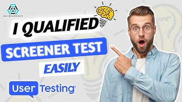 Qualify User Testing Screener Test using These 3 Rules | User Testing | Usertesting