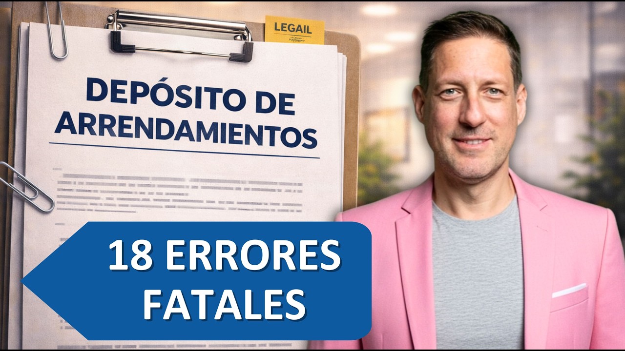 🔴 18 ERRORES FATALES que impiden presentar tu Depósito de Arrendamientos. CUIDADO !