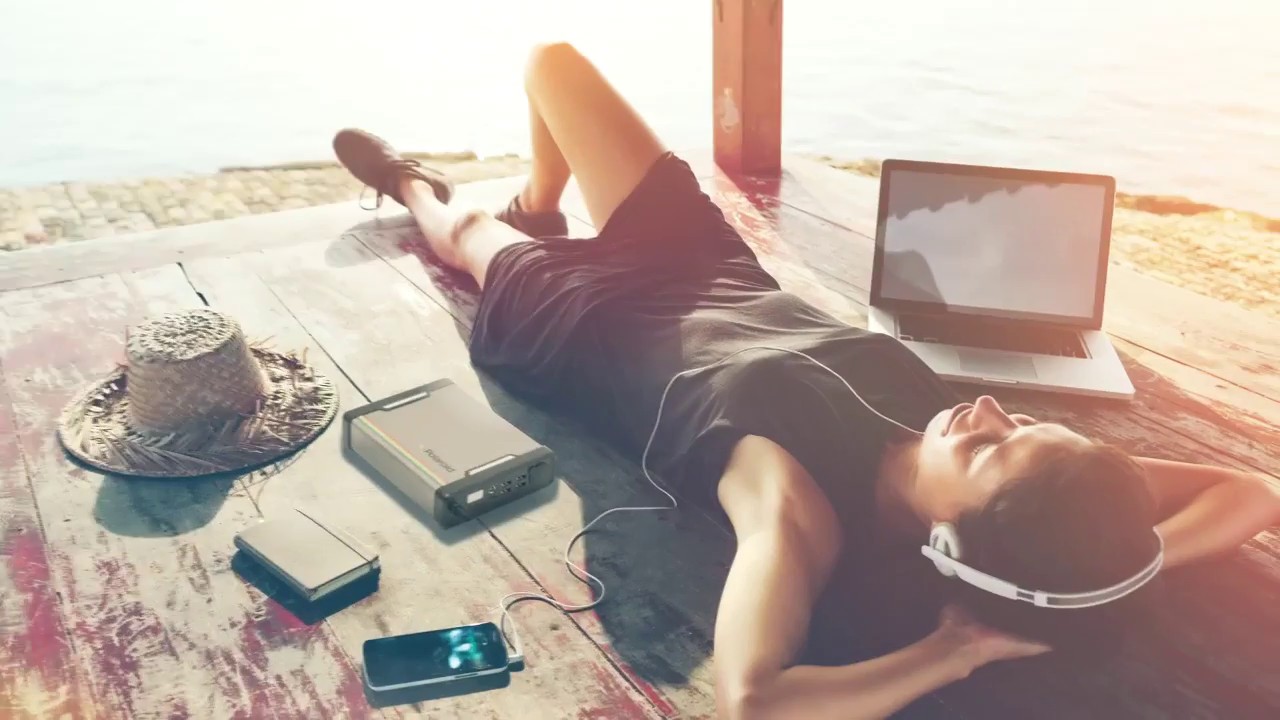 289Wh Polaroid PS300 Portable Power Supply Everywhere, Mobile AC/DC ...