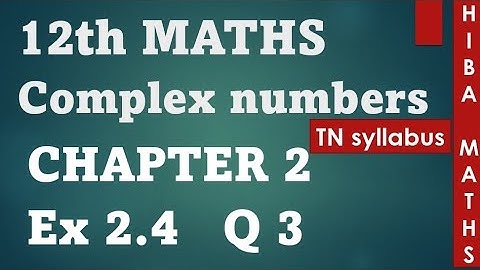 12th maths chapter 2 exercise 2.4 question 3