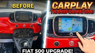 Fiat 500 2016 Apple CarPlay Upgrade | Full Before & After