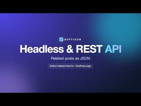 Related Posts REST API for Headless WordPress (JSON)