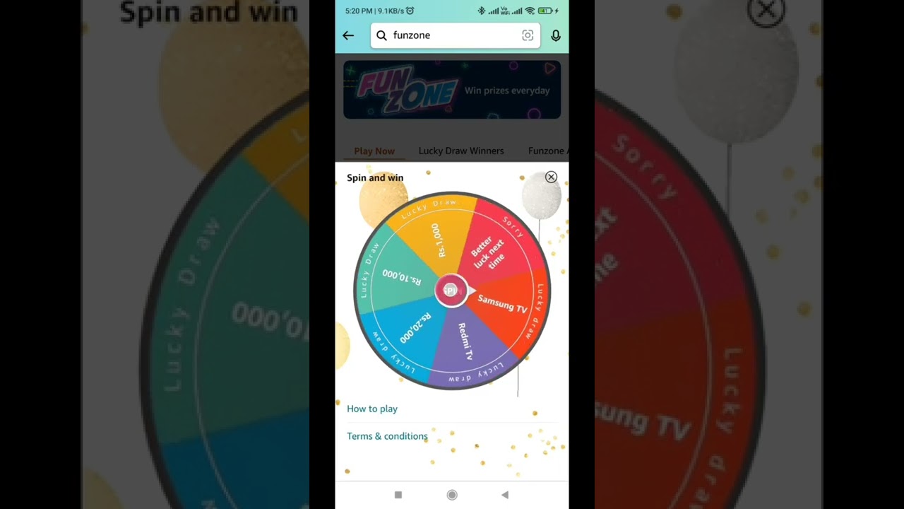 Amazon 4K TV Edition Spin And Win Quiz Answers Today l Win samsung tv