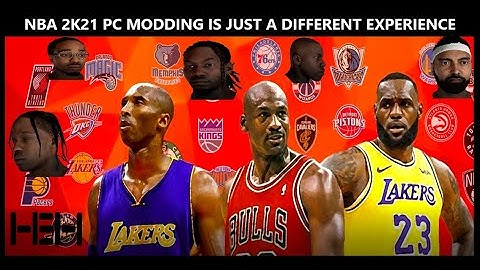 HOW TO MOD NBA 2K21 ON PC!!! HEH MINI MOD SHOWCASE PART 2 OF 3