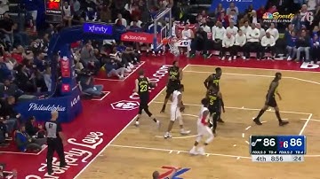 Joel Embiid having a block party 😤