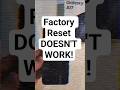 Samsung Galaxy Reset NOT WORKING ??? The Factory Reset Doesn't Work (Samsung Galaxy A17)