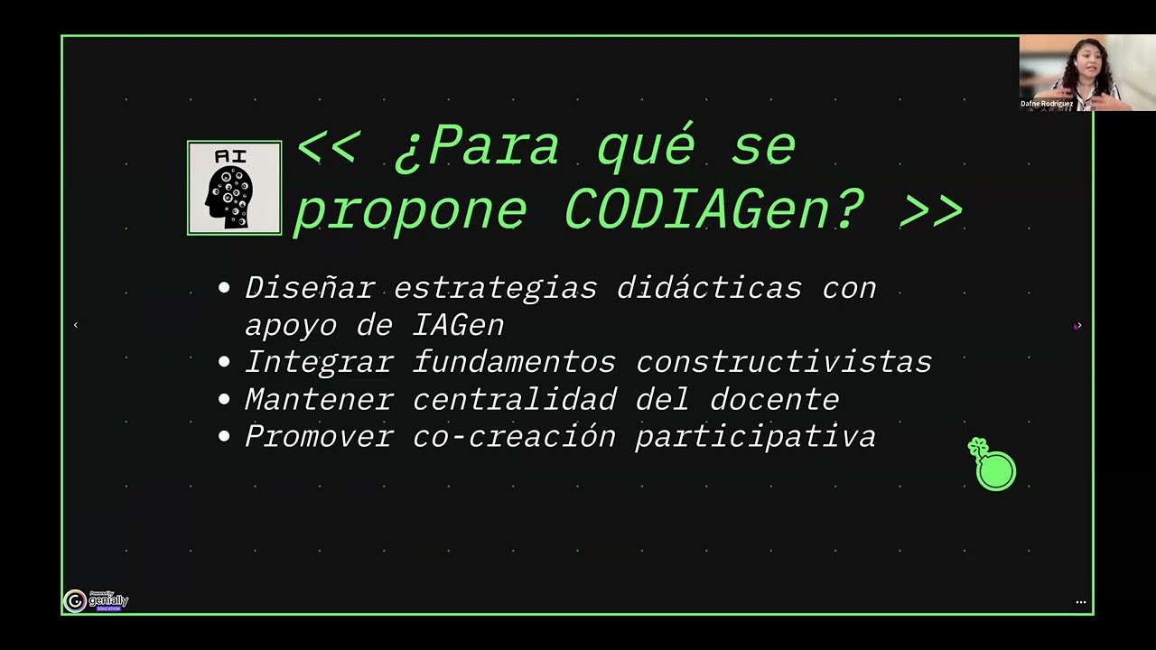 CODIAGen: Un modelo para integración de la IAGen como apoyo  actividades de enseñanza aprendizaje