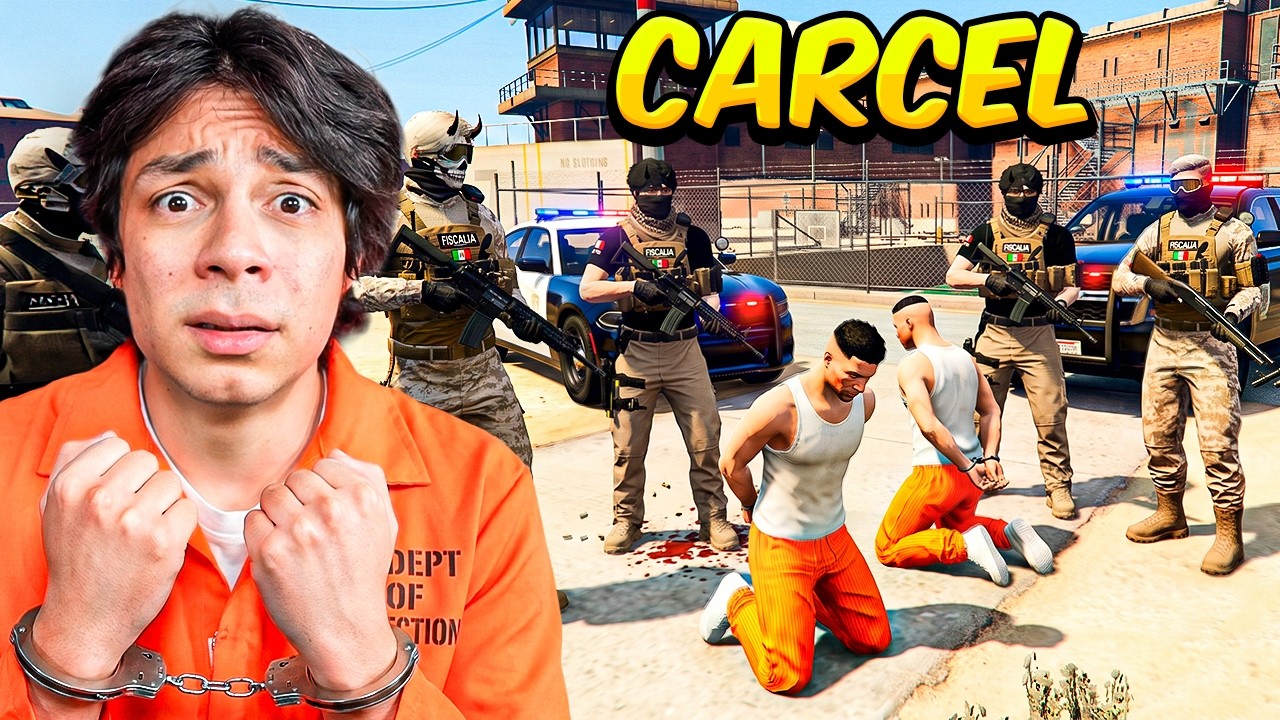 NOS METIERON A LA CÁRCEL POR EL ROBO DE 100 MILLONES Y PLANEAMOS UN ESCAPE - Gta Rp