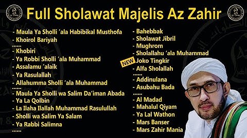 AZ ZAHIR BERSHOLAWAT Terbaru 2022 | Full Album Sholawat Majelis Az Zahir #6