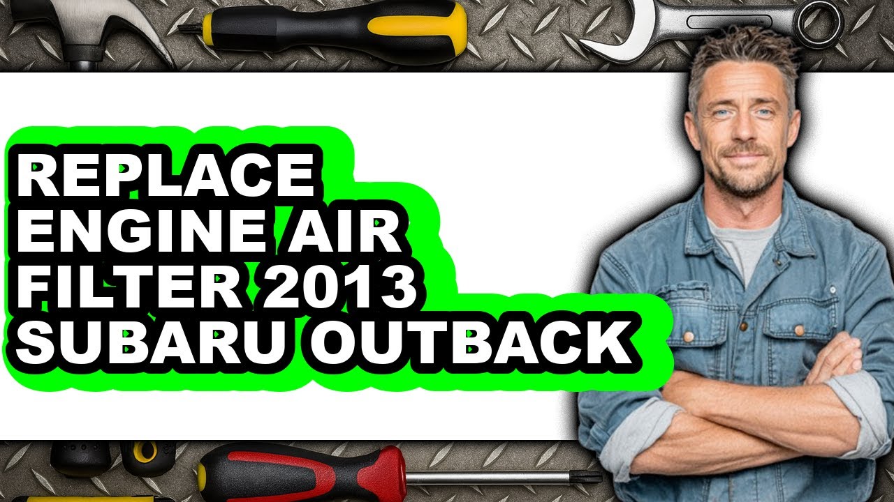 How To Replace Engine Air Filter 2013 Subaru Outback - Easy Guide