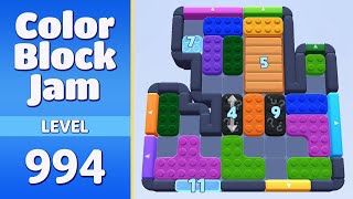 Color Block Jam Level 994 995 Every Puzzle Solved