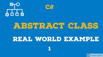 C# Abstract Class - REALTIME Usage - Part -1 Basics