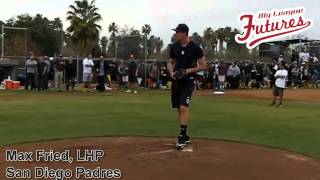 MAX FRIED, LHP, SAN DIEGO PADRES, PITCHING MECHANICS AT 200 FPS