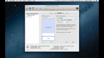 How to create NTFS partition on Mac OS X