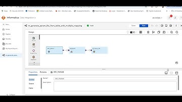 6.02 Generate the parameter file dynamically from table for multiple mappings using IICS #iics