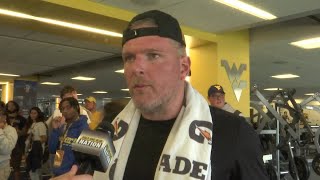 WATCH: Pat McAfee talks about return to Morgantown screenshot 5