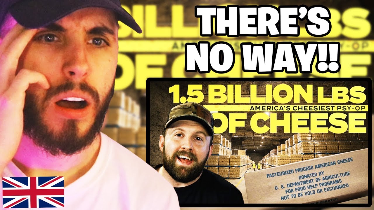 Brit Reacts to America's Secret Underground Cheese Bunkers YouTube