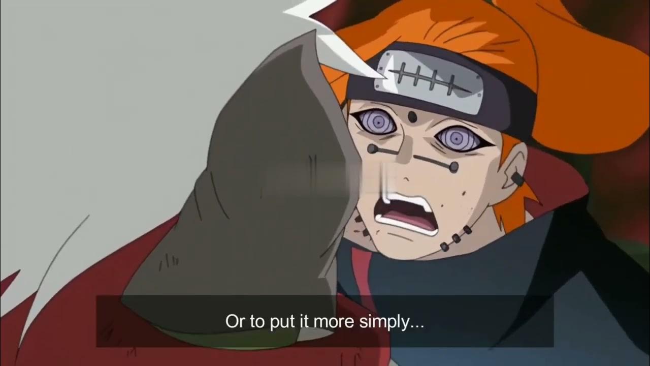 Jiraya and Pain of akatsuki Full fight in HD Jiraya vs painjiraiya pain akatsuki YouTube