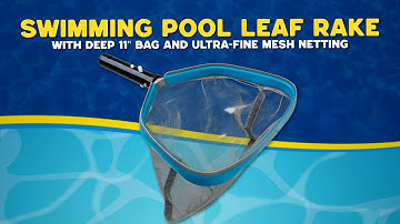 U.S. Pool Supply 11" Swimming Pool, Spa Leaf Skimmer Rake Net