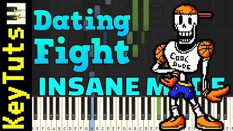 Learn to Play Dating Fight from Undertale - Insane Mode [Piano Tutorial] (Synthesia)